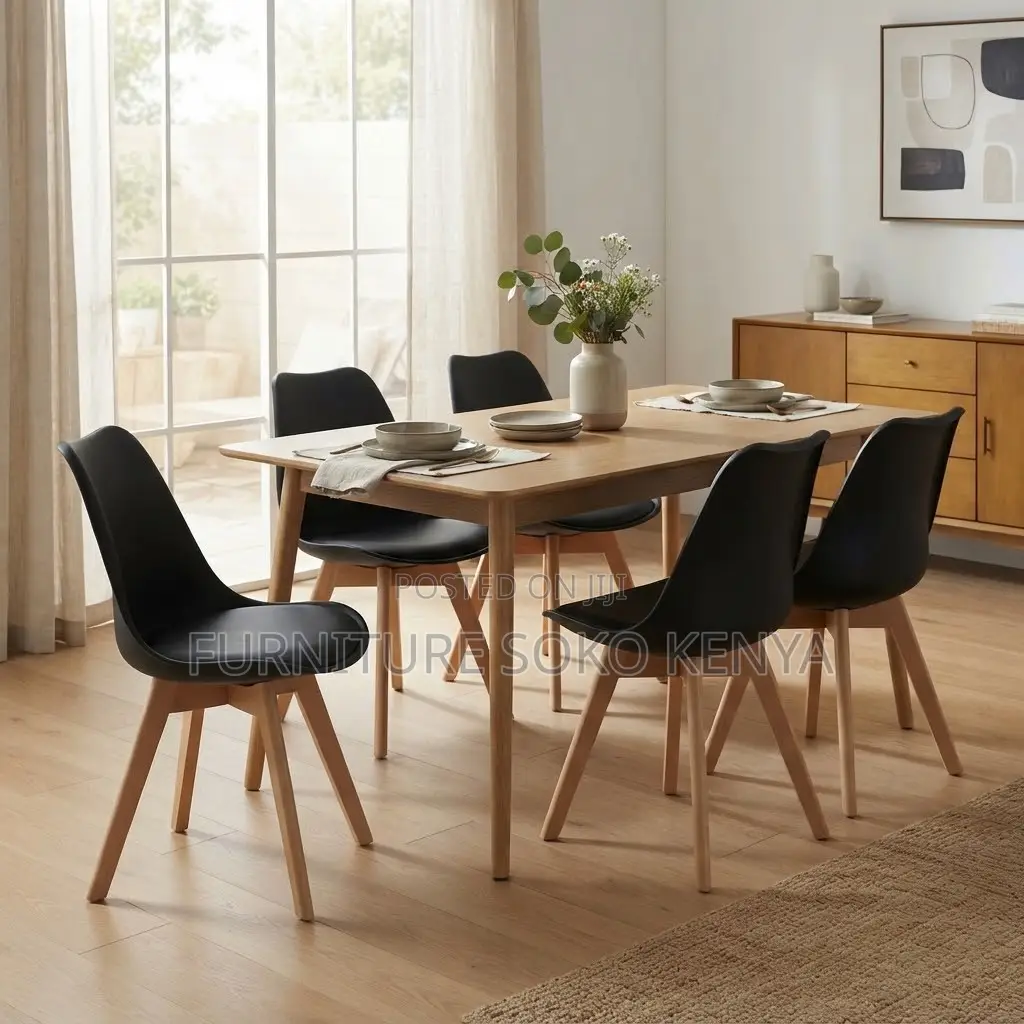 Dining Padded Chair | Upholstered Mid Back Hotel Seat