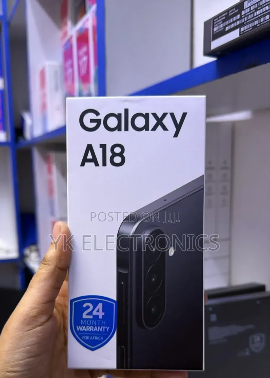 New Samsung Galaxy A18 128 GB Black