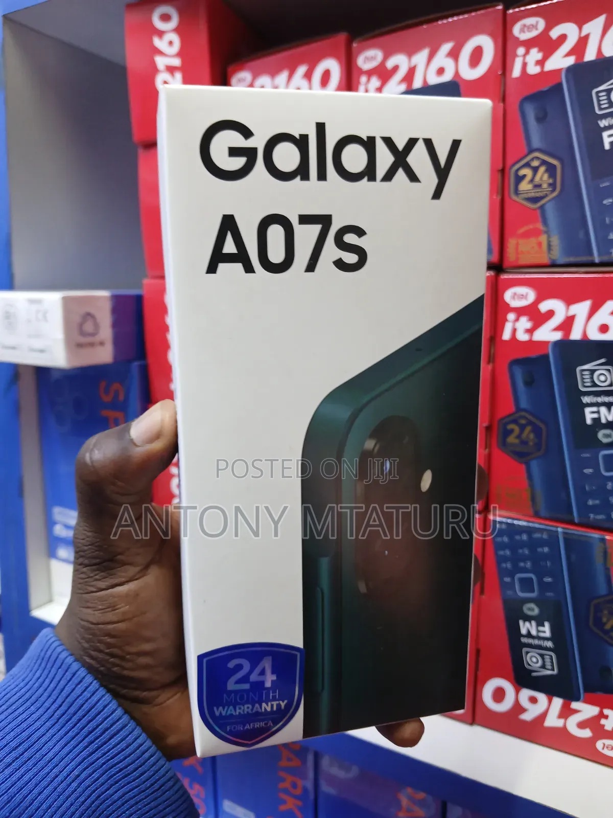New Samsung Galaxy A07s 64 GB Green