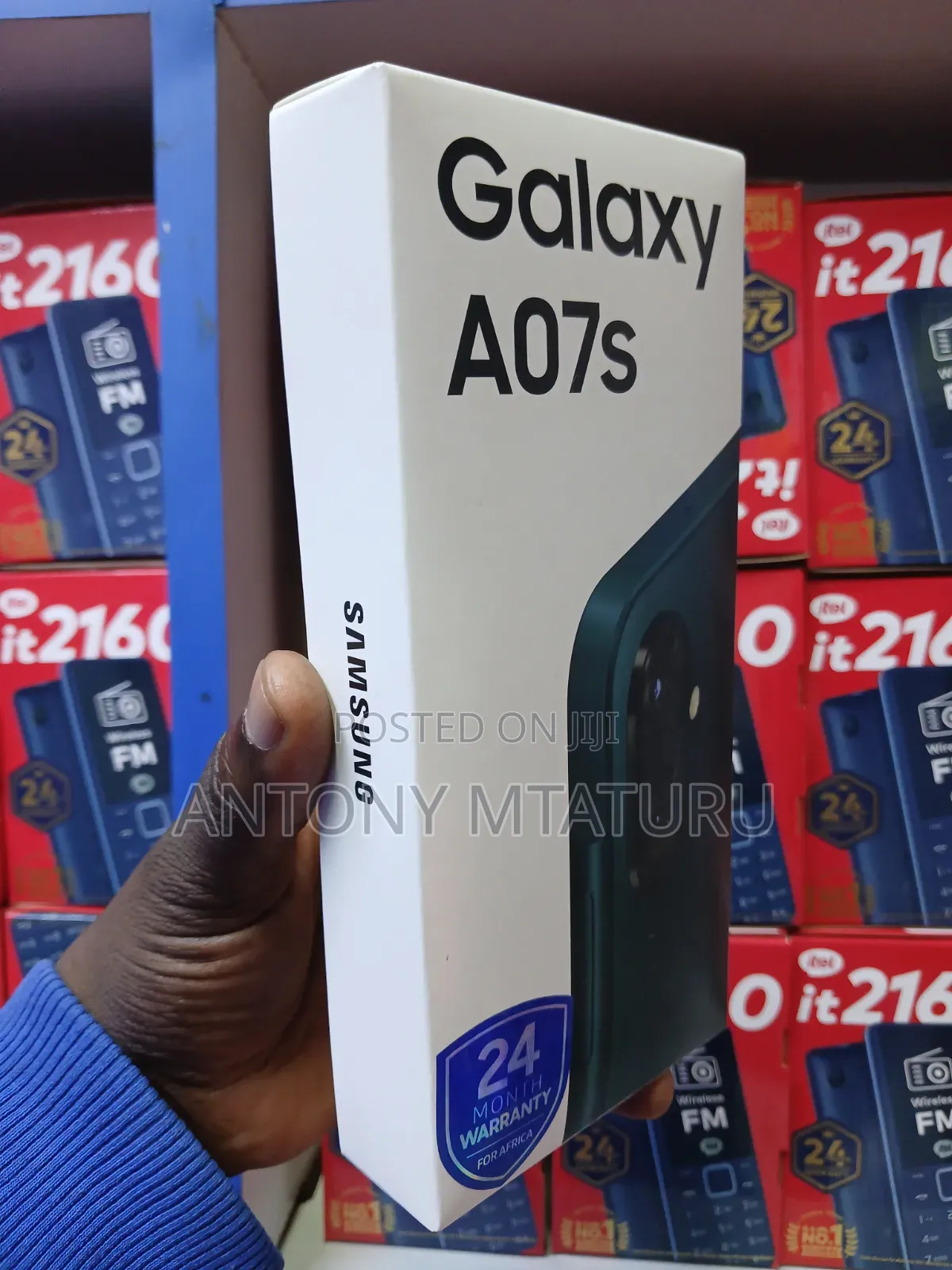 New Samsung Galaxy A07s 64 GB Green