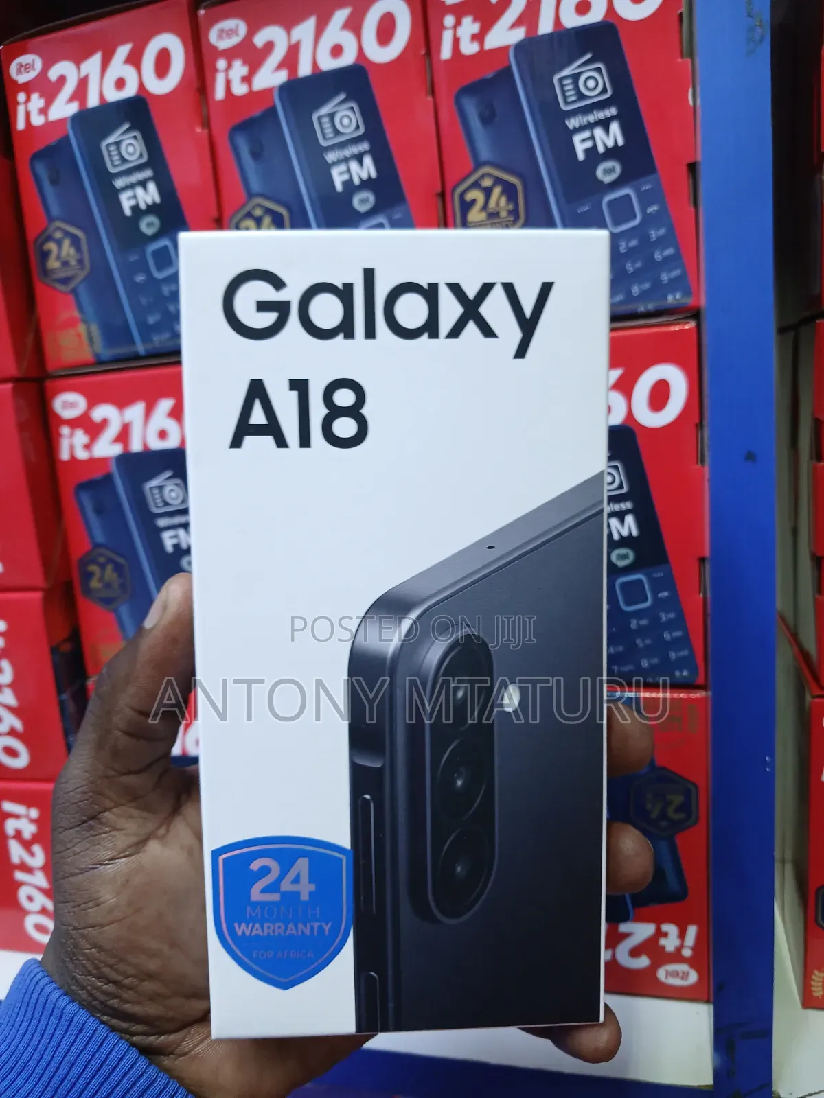 New Samsung Galaxy A18 128 GB Black