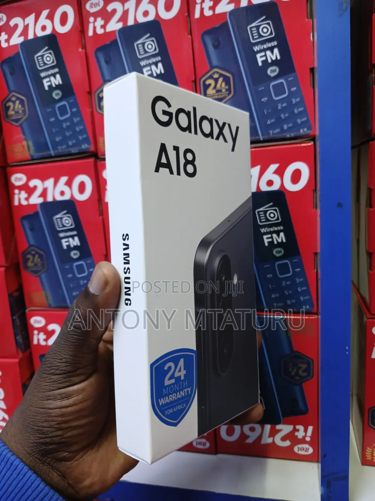 New Samsung Galaxy A18 128 GB Black