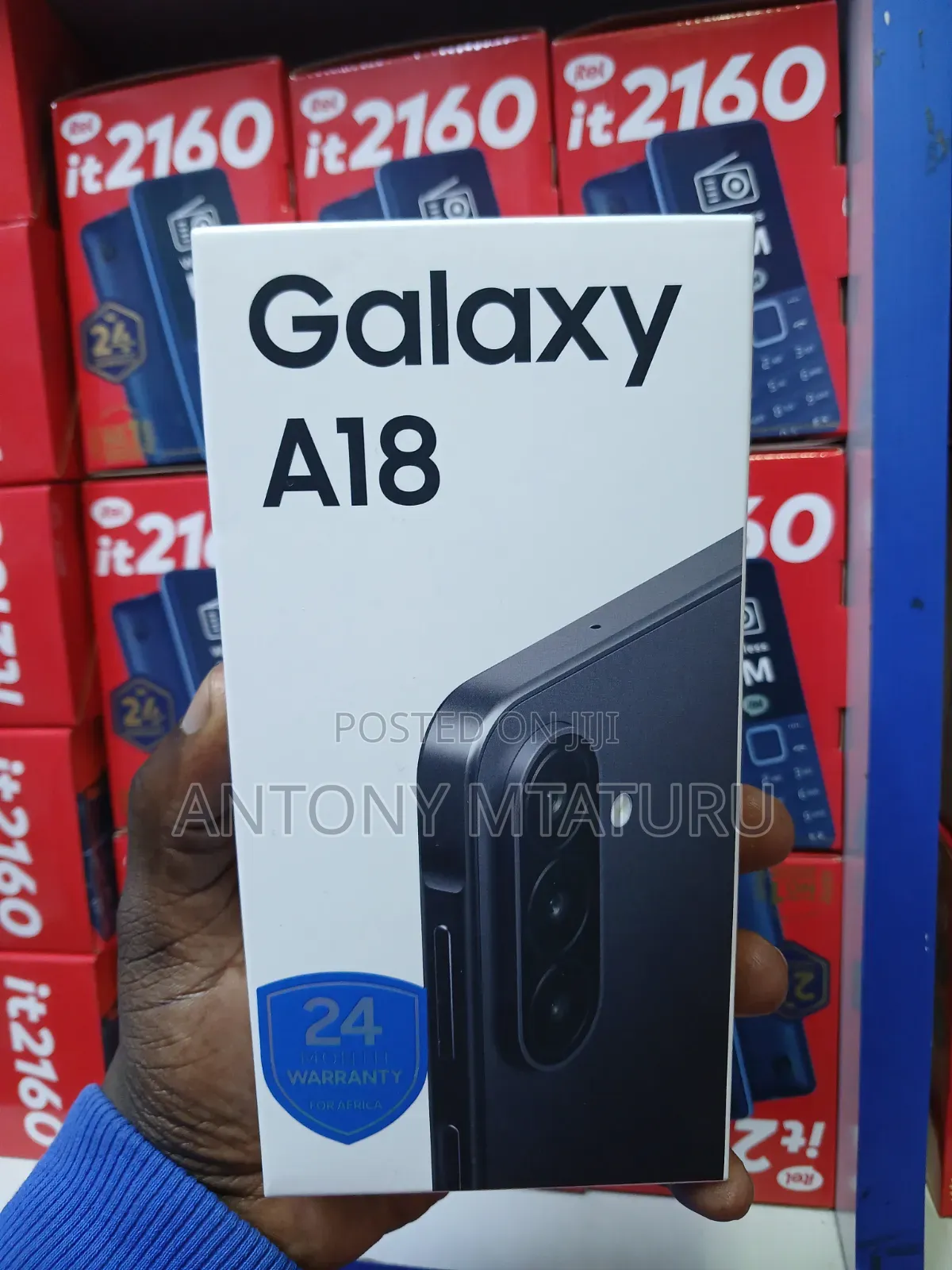 New Samsung Galaxy A18 128 GB Black