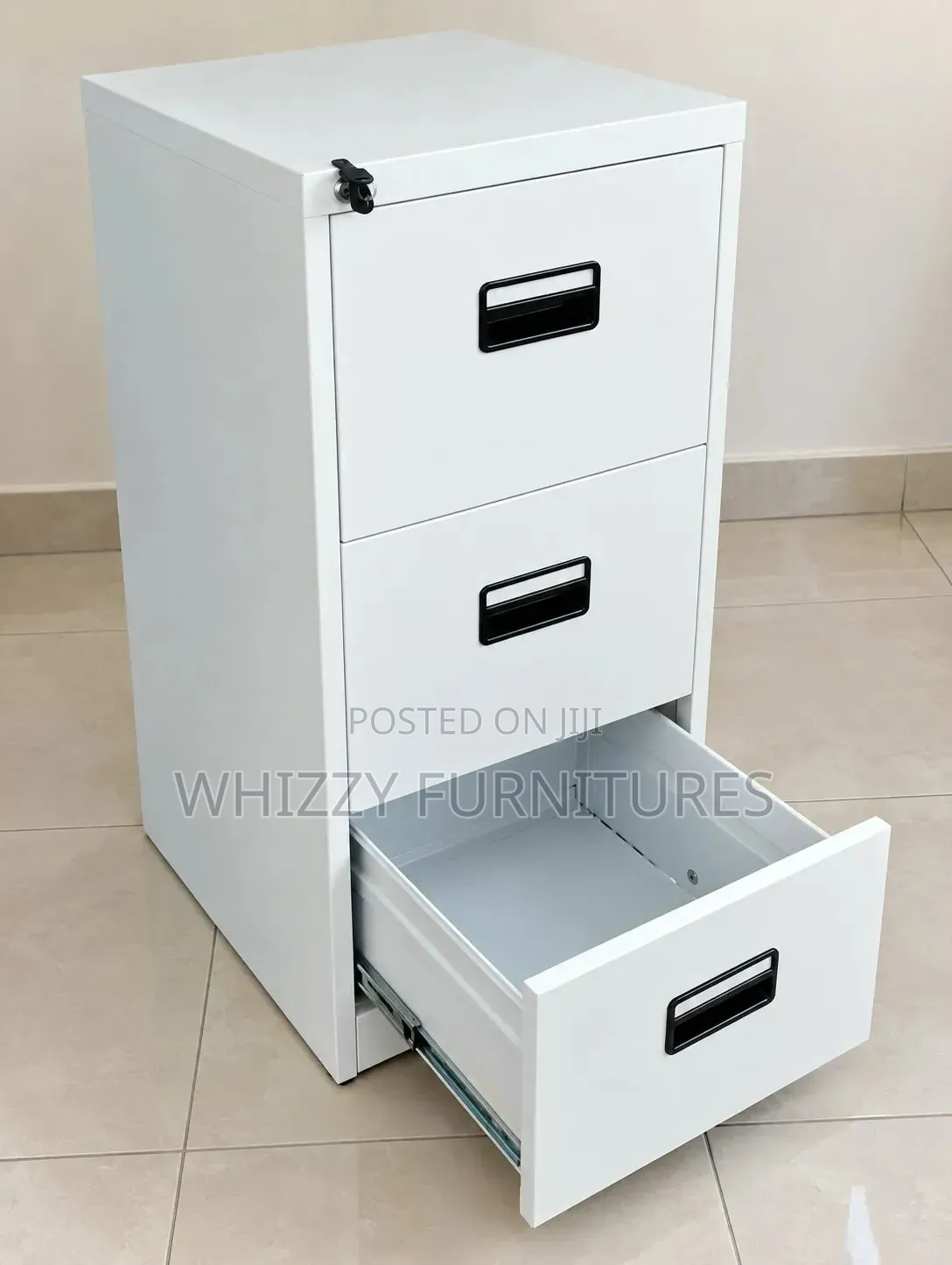 Lockable Metal Cabinet for Documents_Drawer