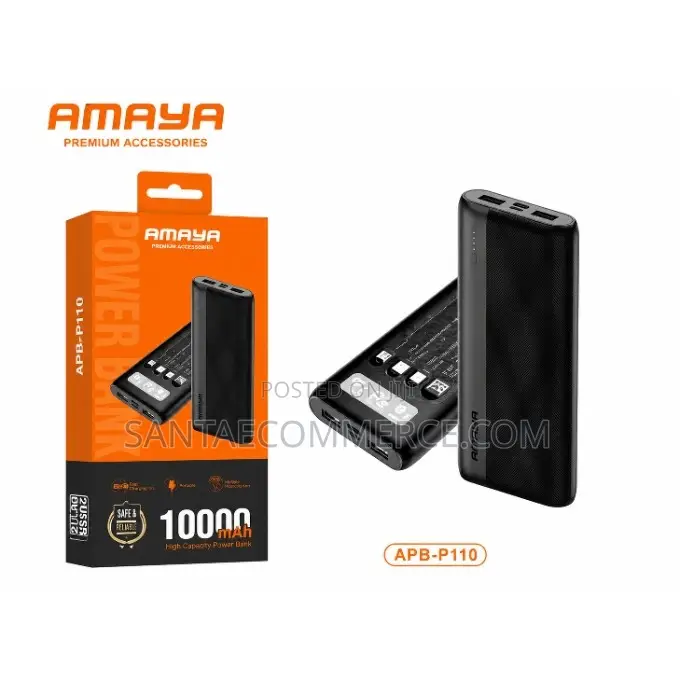 AMAYA APB-P110 10000mAh High Capacity Power Bank