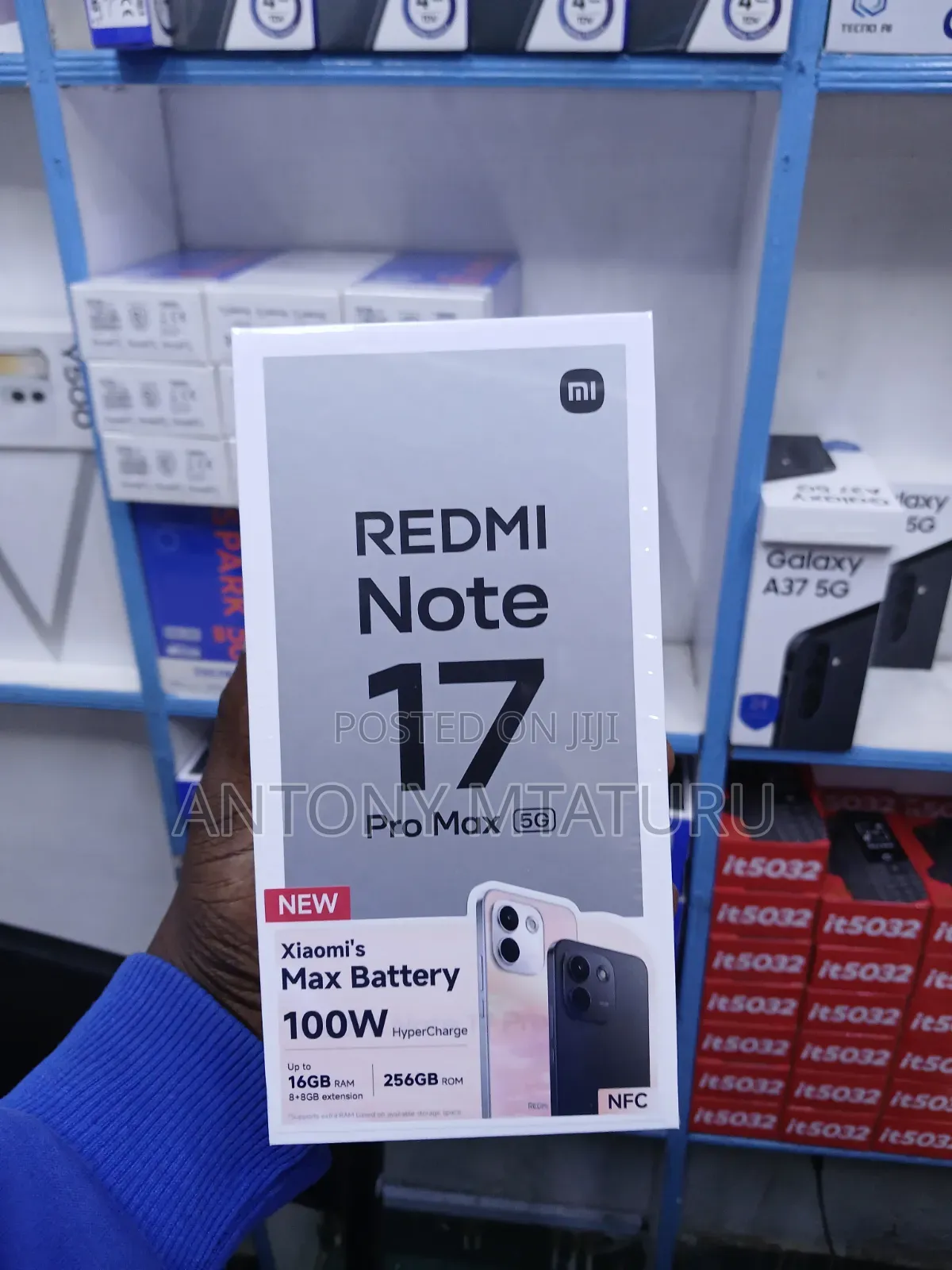 New Xiaomi Redmi Note 17 Pro Max 256 GB Black