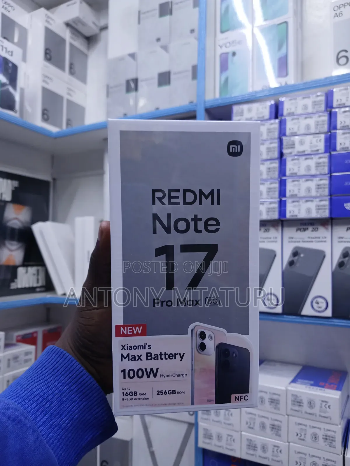 New Xiaomi Redmi Note 17 Pro Max 256 GB Black