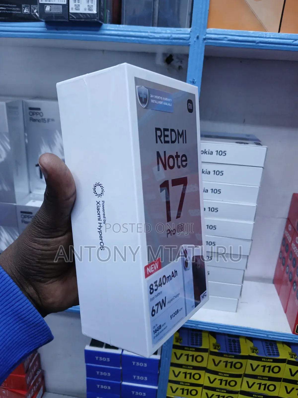 New Xiaomi Redmi Note 17 Pro Max 512 GB Black