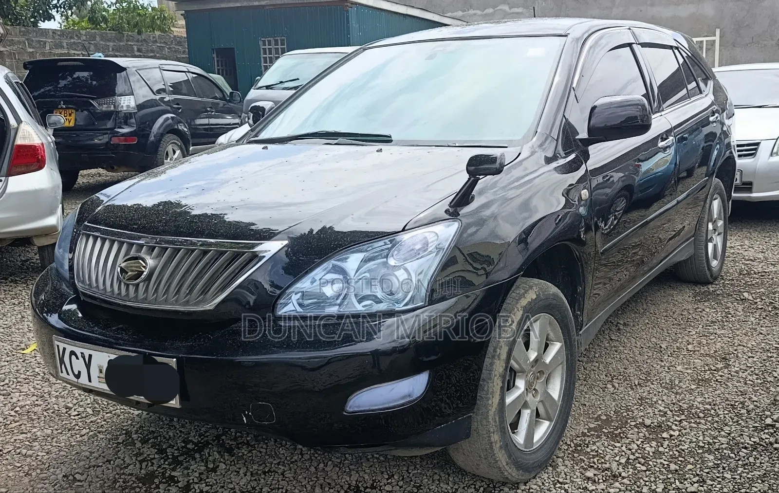 Toyota Harrier 2012 Black