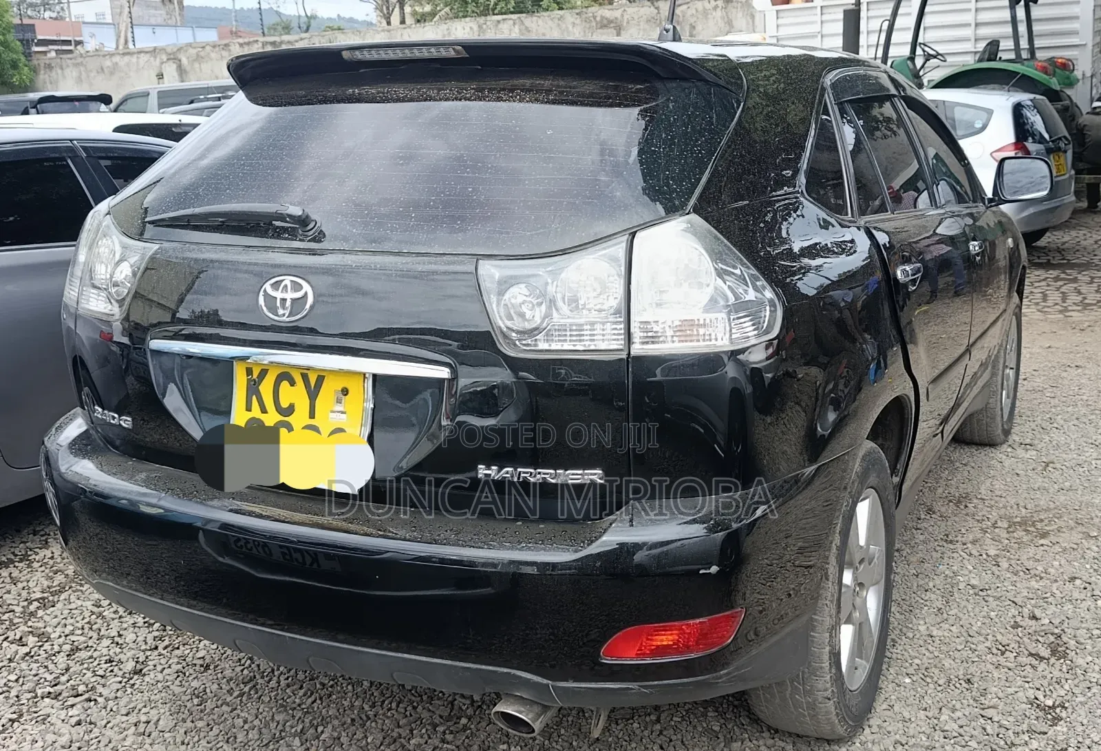 Toyota Harrier 2012 Black