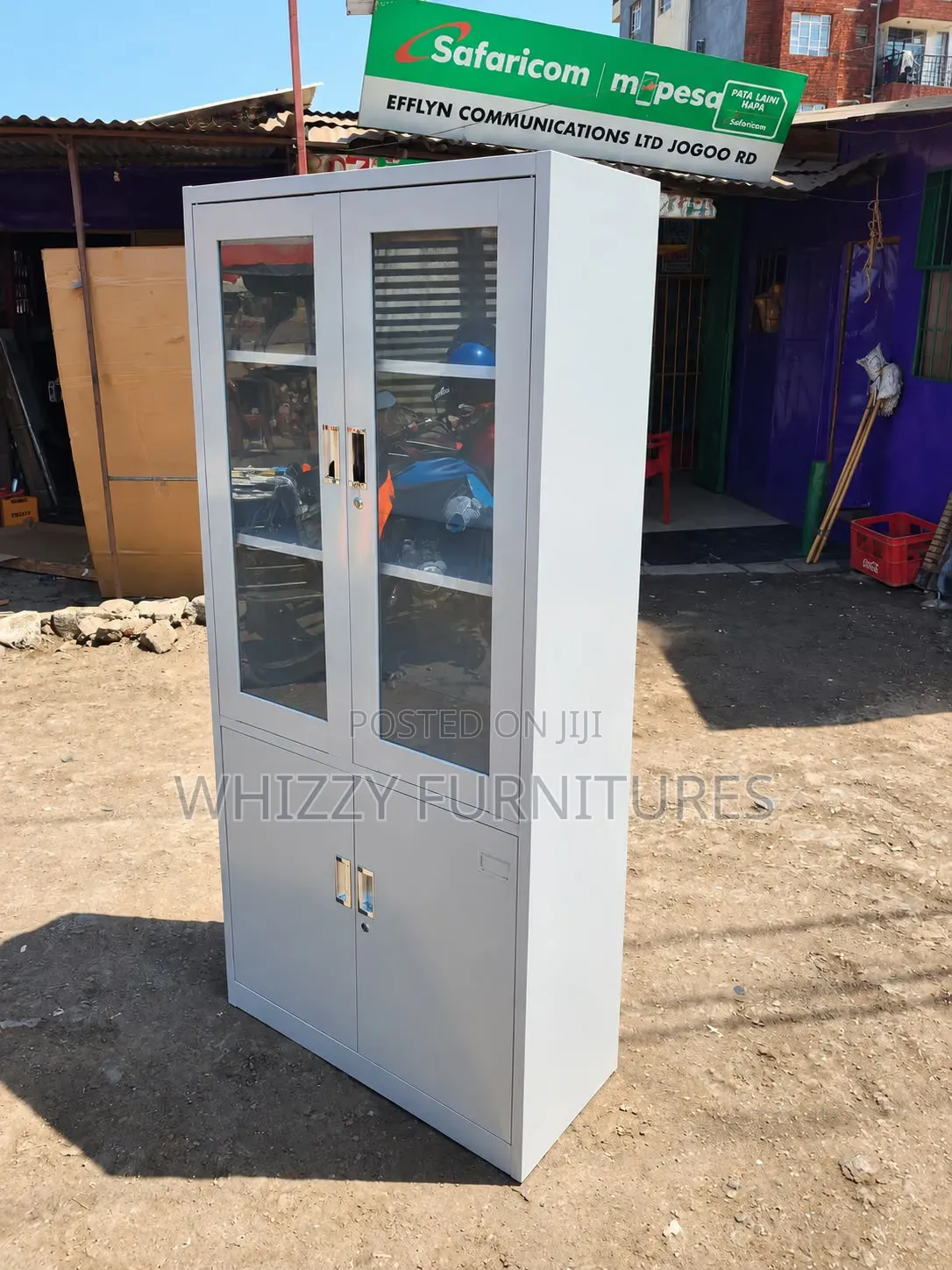 Lockable Office Cabinet for Files & Supplies