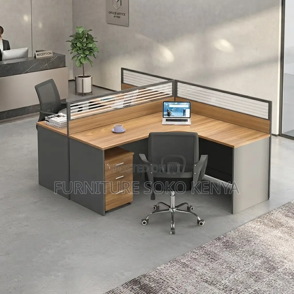 Office Workstation | Two Users | Curved Office Workstation