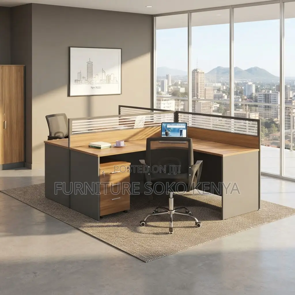 Office Workstation | Two Users | Curved Office Workstation