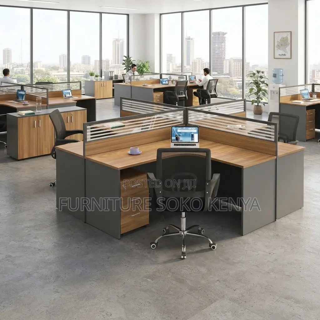 Office Workstation | Two Users | Curved Office Workstation