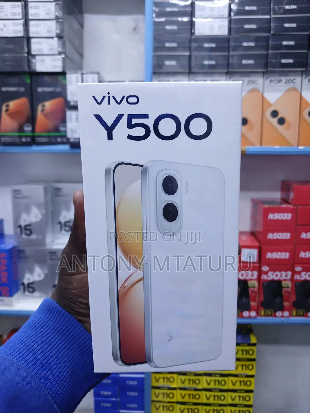 New Vivo Y500 256 GB Black