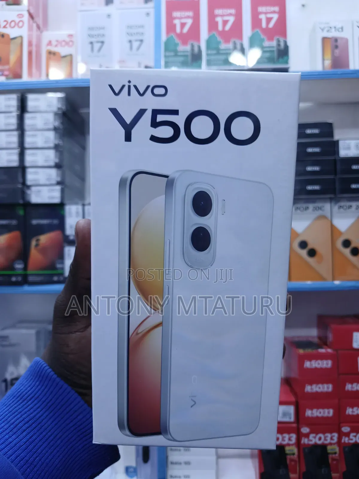 New Vivo Y500 256 GB Blue