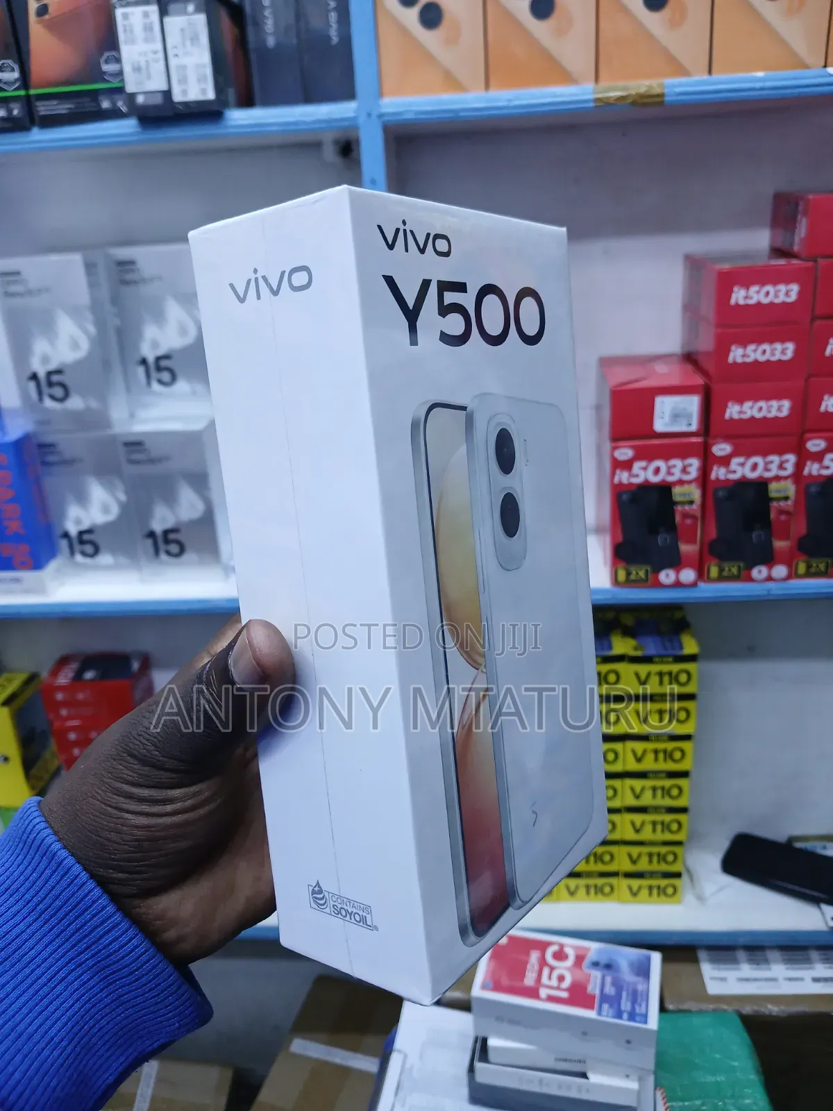 New Vivo Y500 256 GB Blue