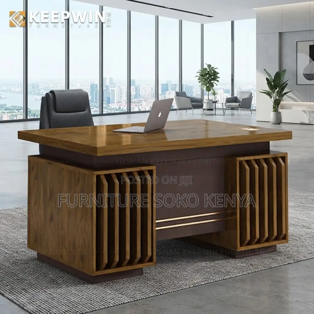 Golden Designed Table | Executive 140cm Home Office Desk