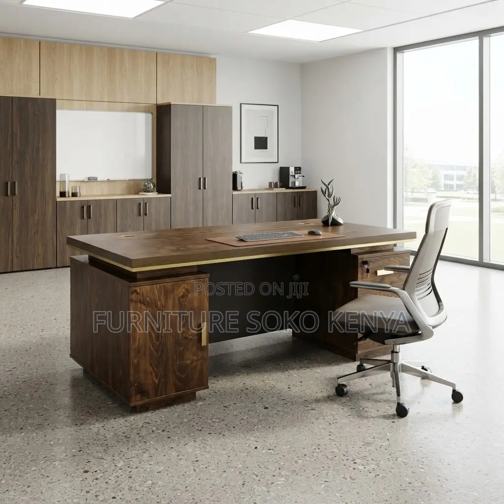 Golden Designed Table | Executive 140cm Home Office Desk