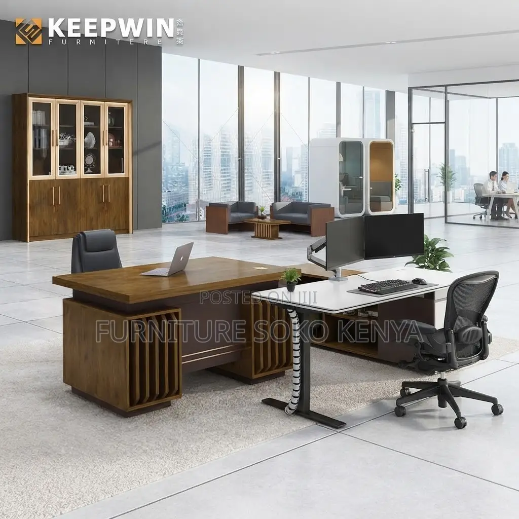 Golden Designed Table | Executive 140cm Home Office Desk
