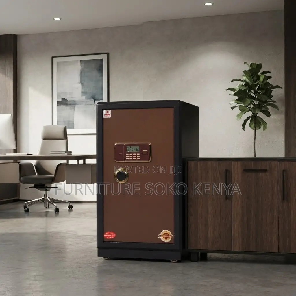 Home Office Safes | 60KGS Brown Fireproof Goods Safes
