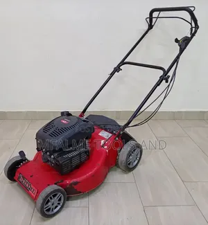 Ex-Uk Red Champion Quatro Self- Propelled Petrol Lawnmower