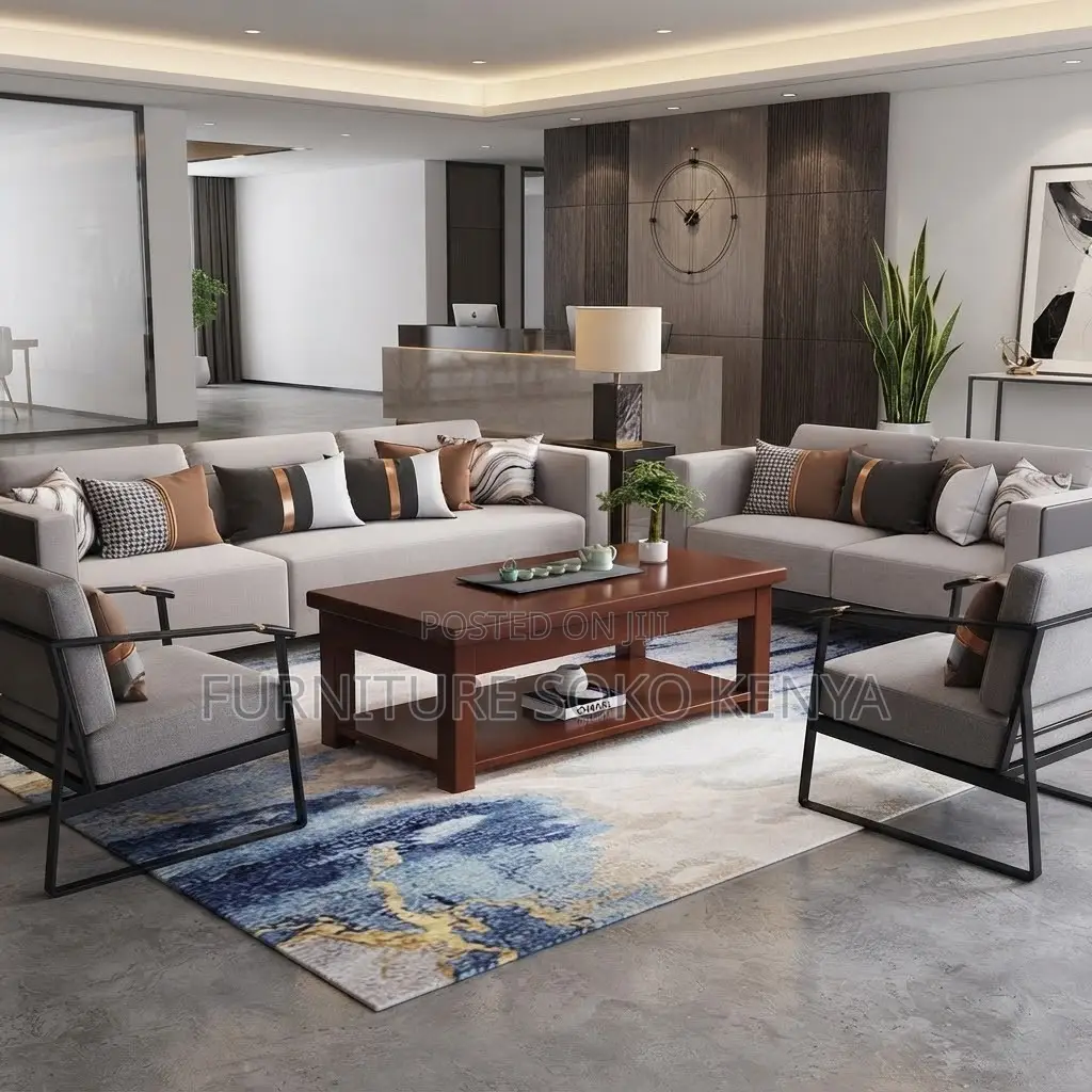 Executive Coffee Table | Polished 120cm Mahogany Coffee Table