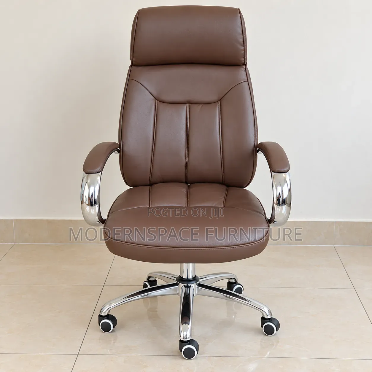 Comfortable Brown Executive Office Chair