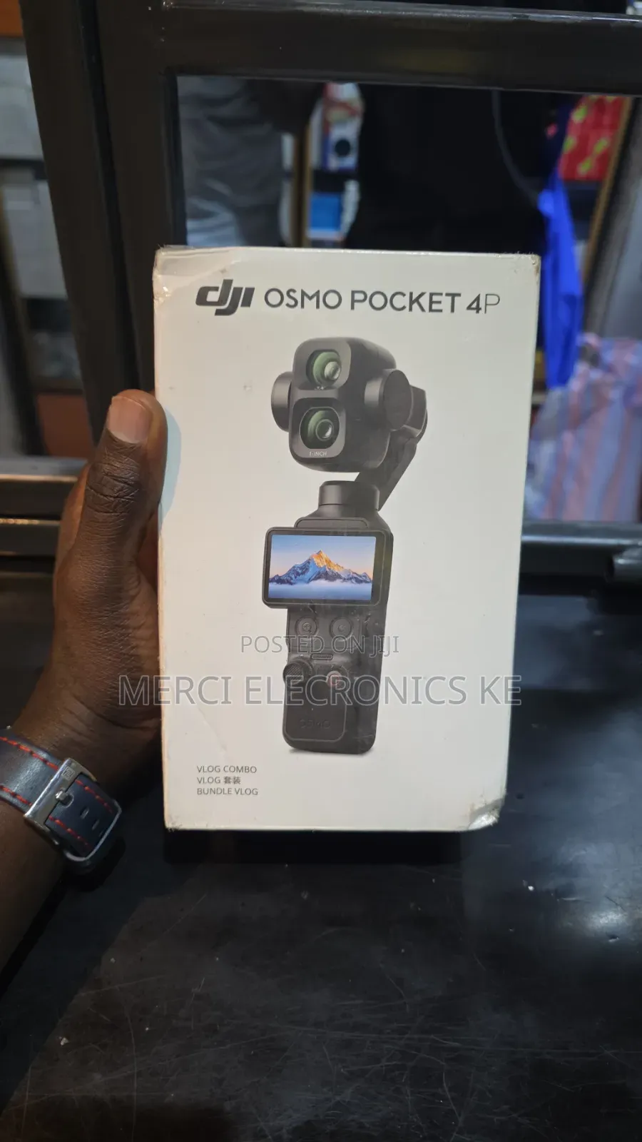 DJI Osmo Pocket 4P, 37MP, 4K60, Vlogging Camera