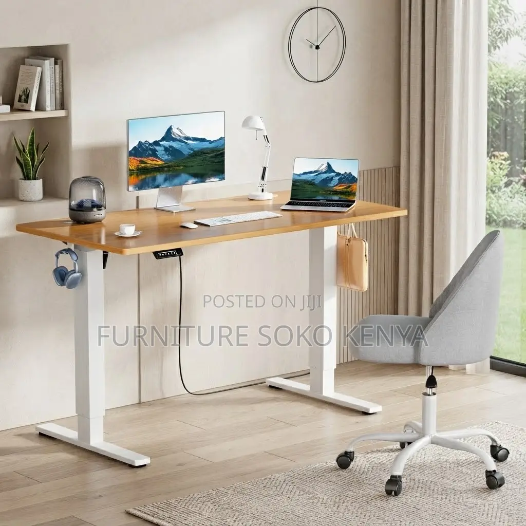 Electric Office Desk | 1.8M Adjustable Modern Home Studio Table