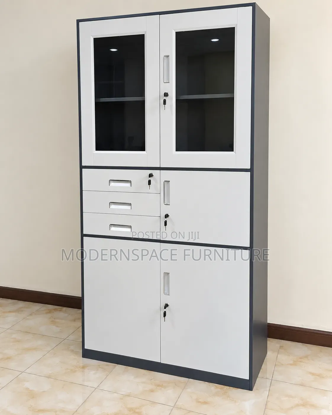 Lockable Steel Filing and Storage Cabinet