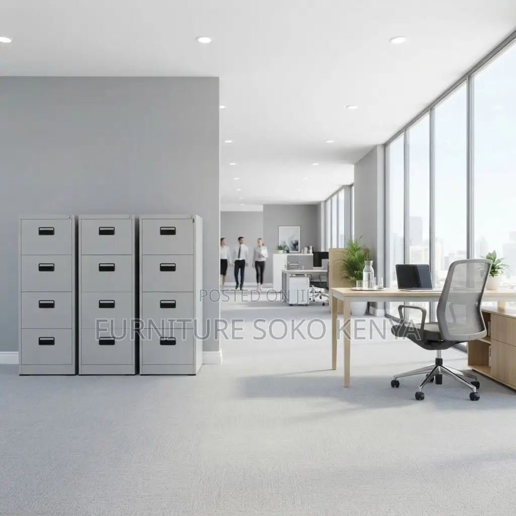Four Drawers Lockable Storage Cabinet | Office Cabinets