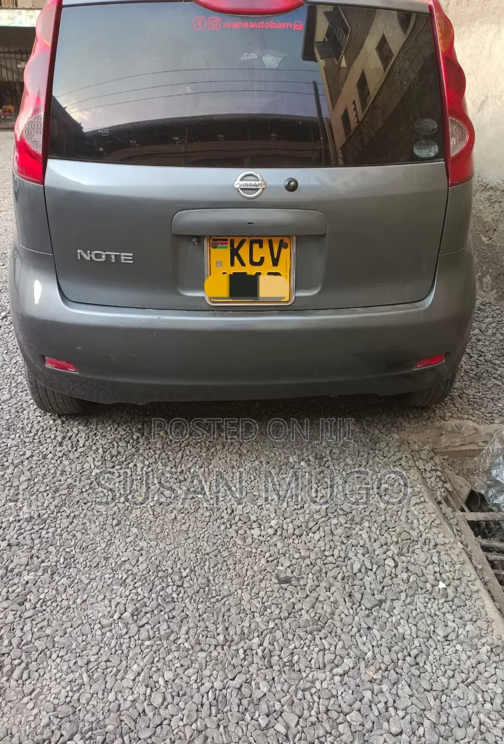 Nissan Note 2012 Gray