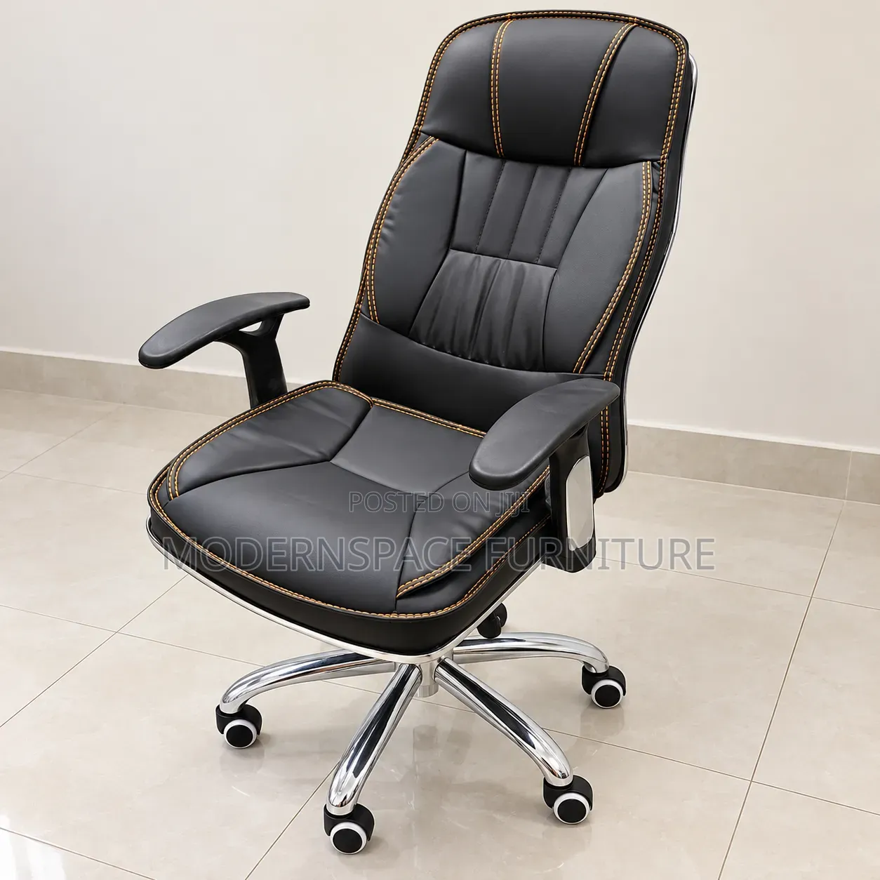 Executive Leather Swivel Chair