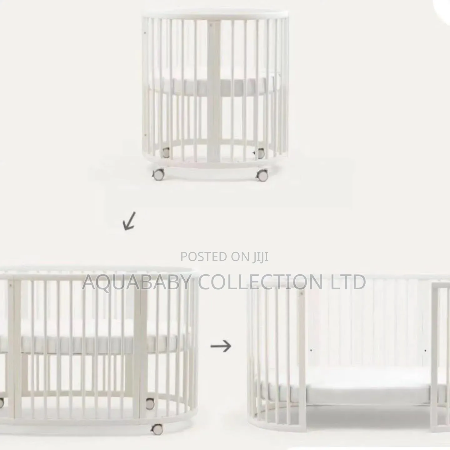 Convertible Oval Bed