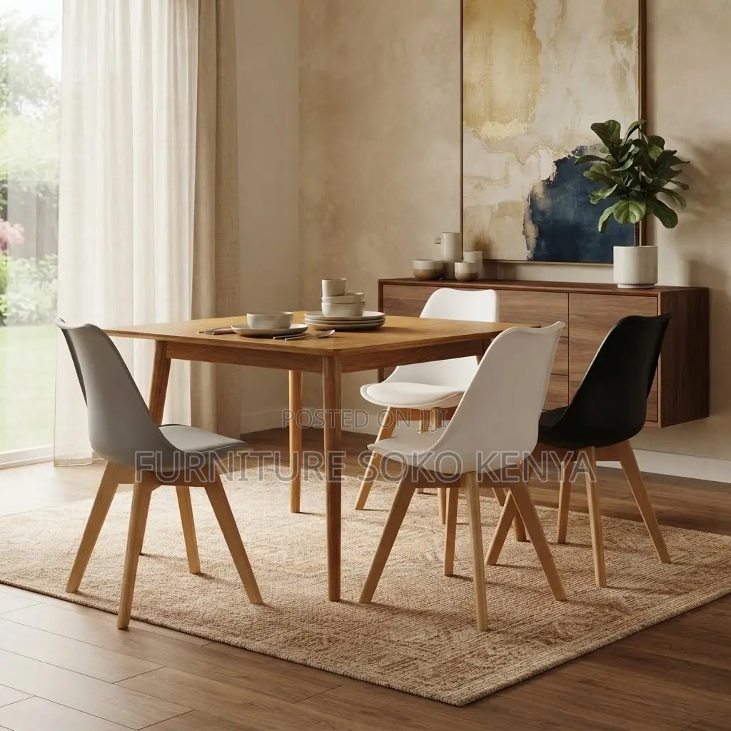 Ergonomic Padded Eames Chair | Hotel Dining Seats