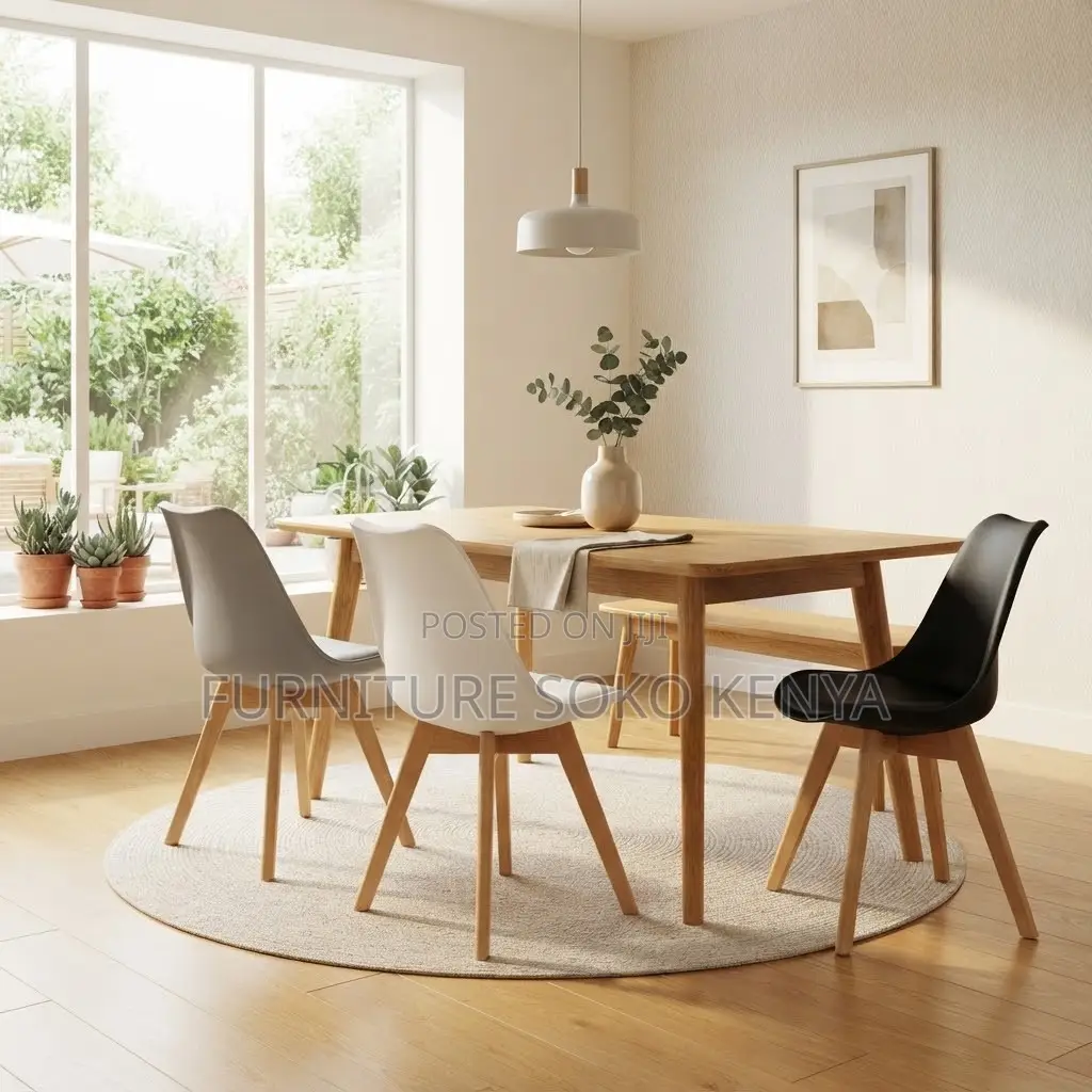 Ergonomic Padded Eames Chair | Hotel Dining Seats
