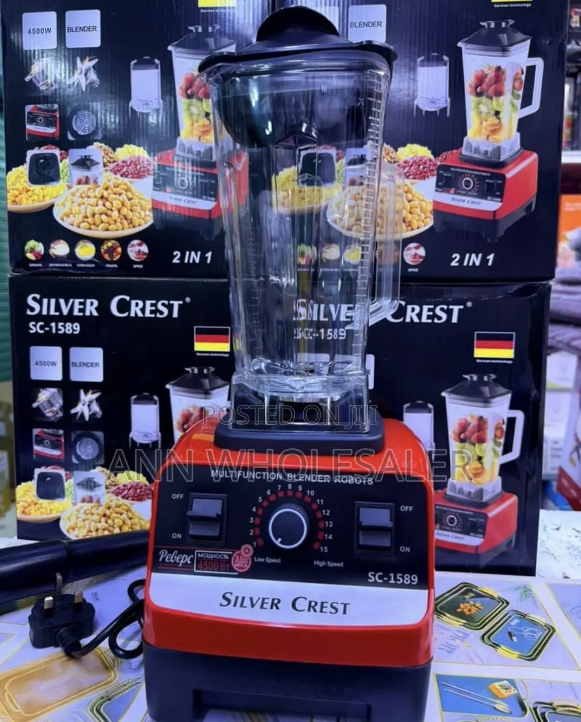 Silver Crest Blender