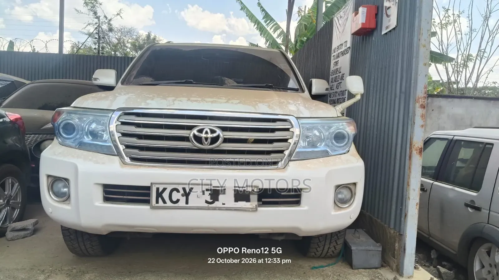 Toyota Land Cruiser 4.5 V8 VXR 2013 White