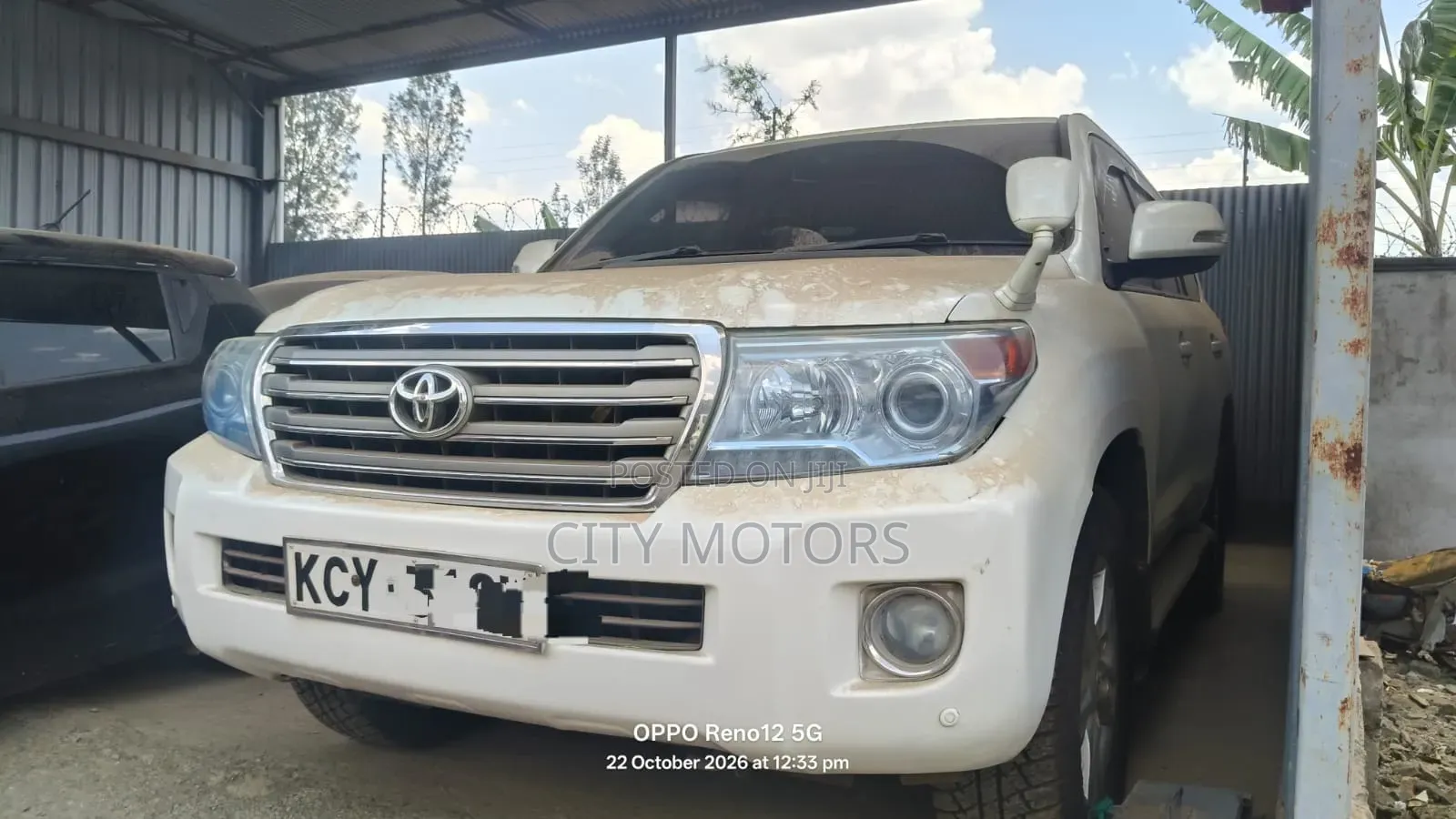 Toyota Land Cruiser 4.5 V8 VXR 2013 White