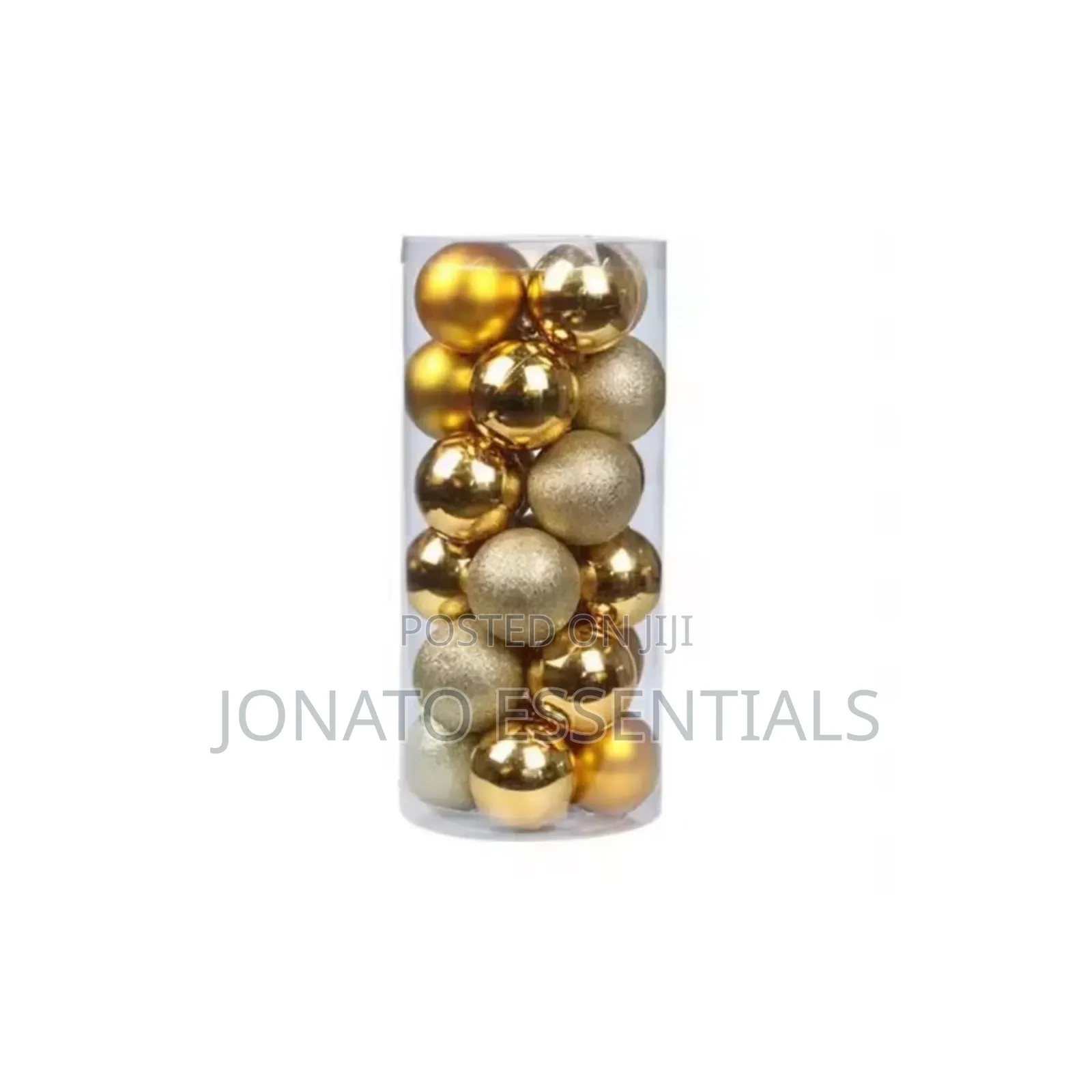 Christmas Tree Decorations Baubles 24 Piece Set 6cm, Decoration Balls