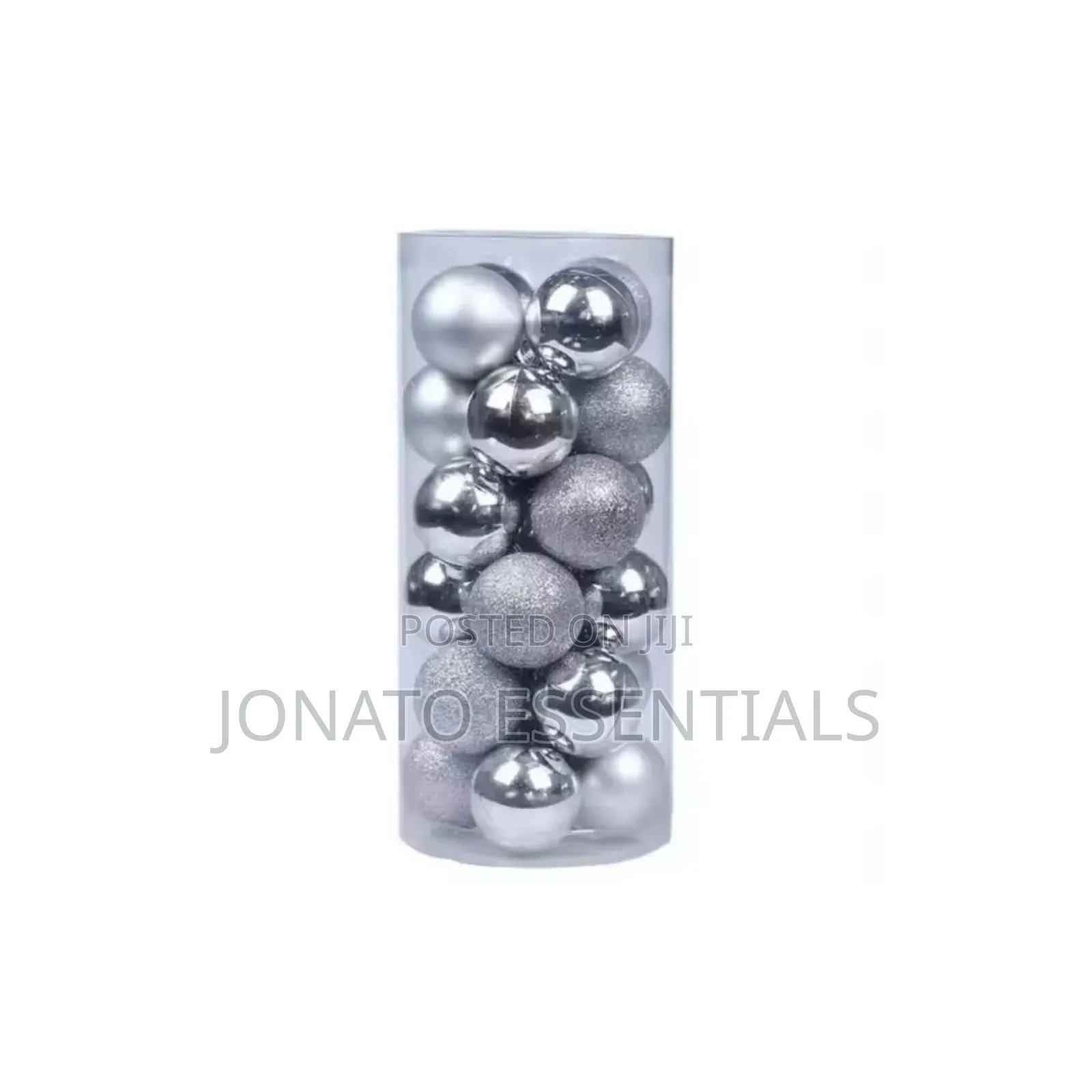Christmas Tree Decorations Baubles 24 Piece Set 6cm, Decoration Balls