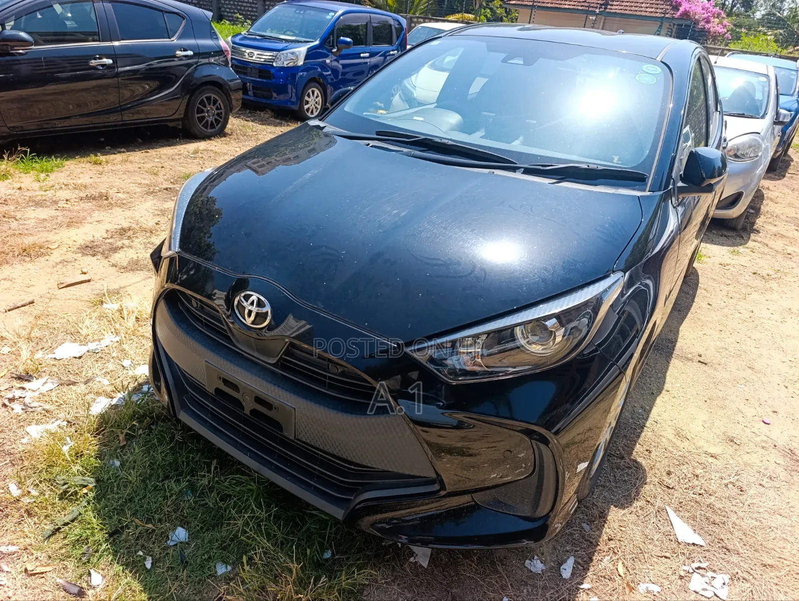 Toyota Yaris 2020 Matt Black