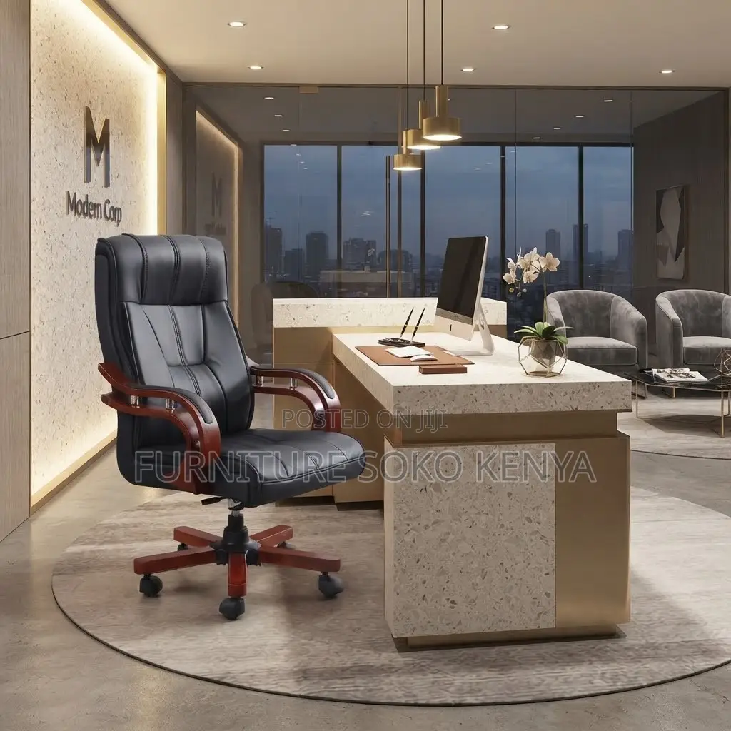 Bliss Executive Chair | High Back Leather Office Seat
