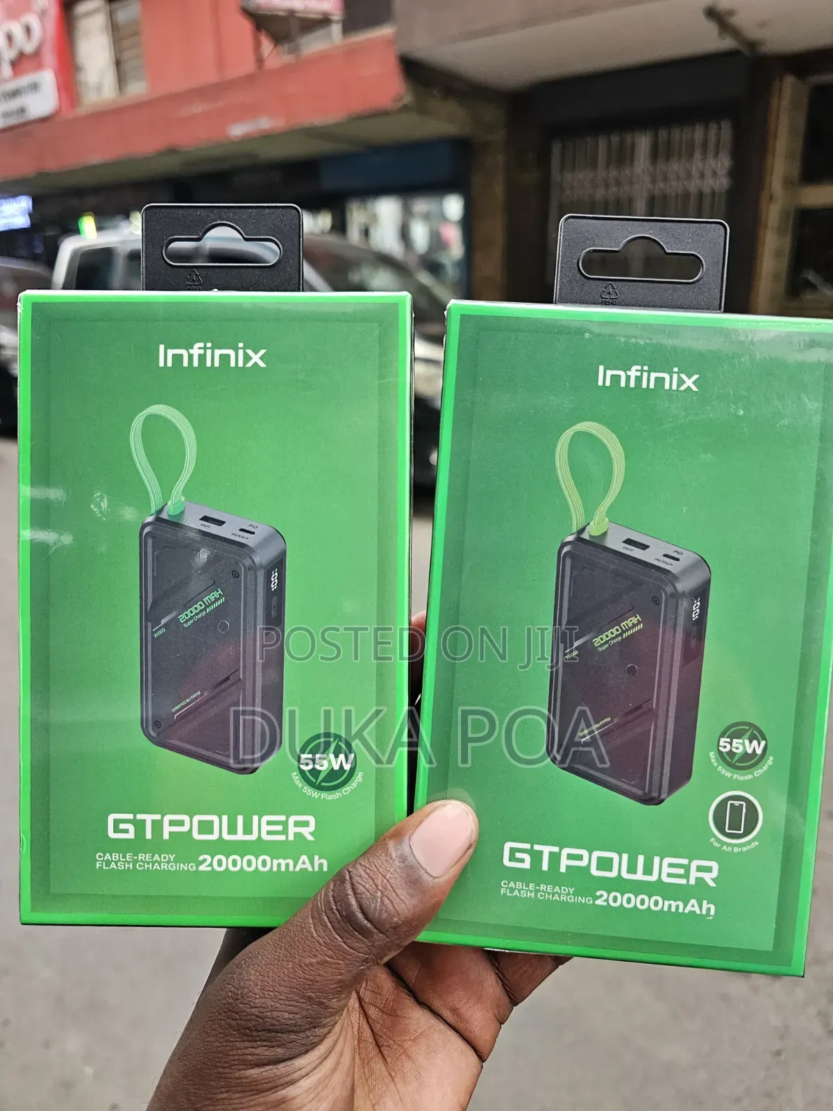 Fast Charging Powerbank 55w