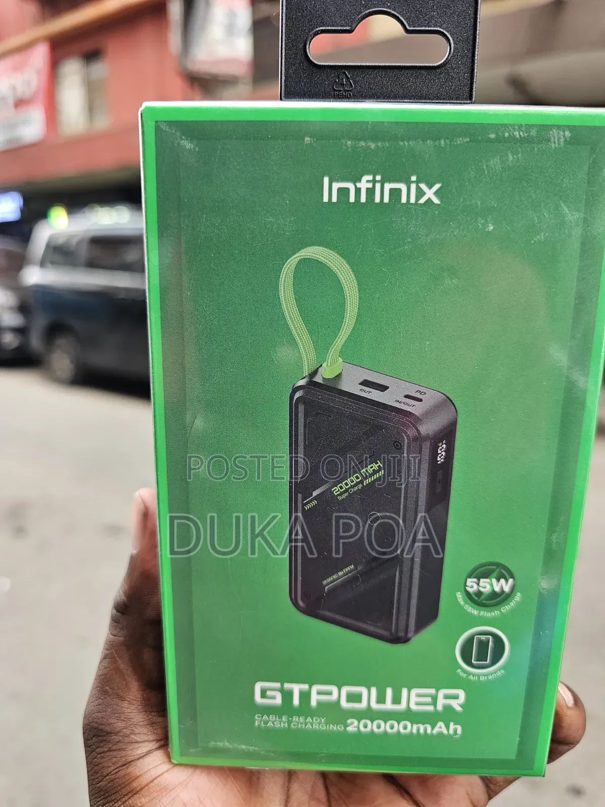 Fast Charging Powerbank 55w