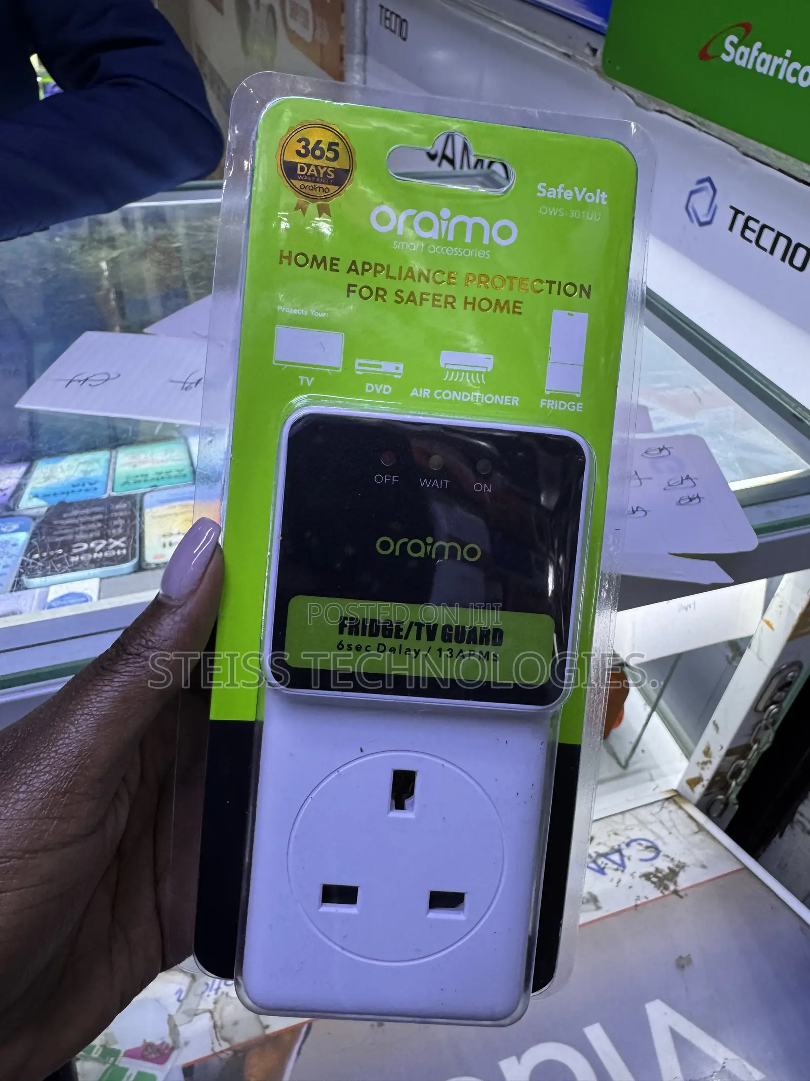 Oraimo-Fridge/TV Guard
