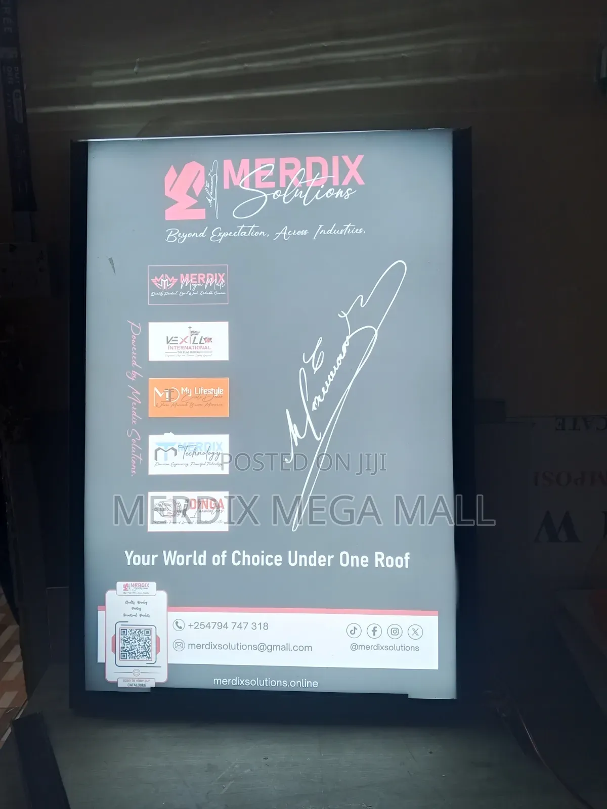 LED Light Box Signage