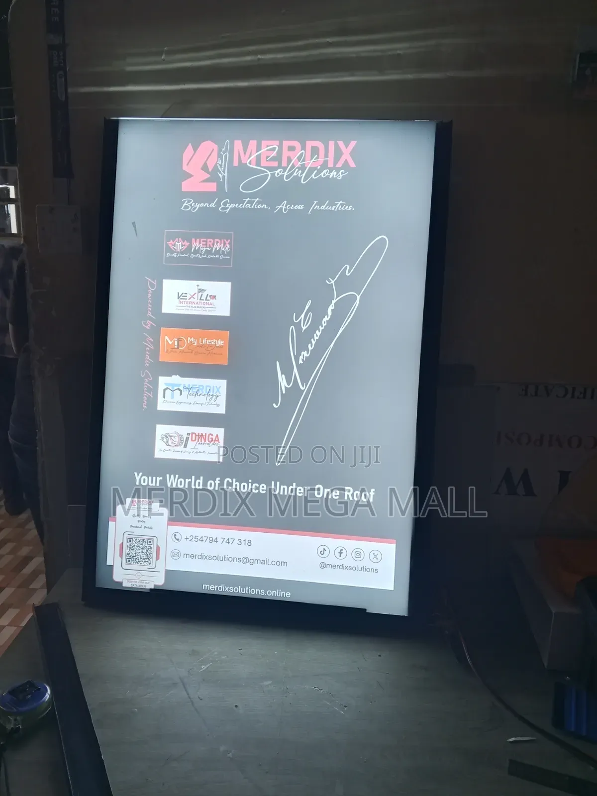LED Light Box Signage
