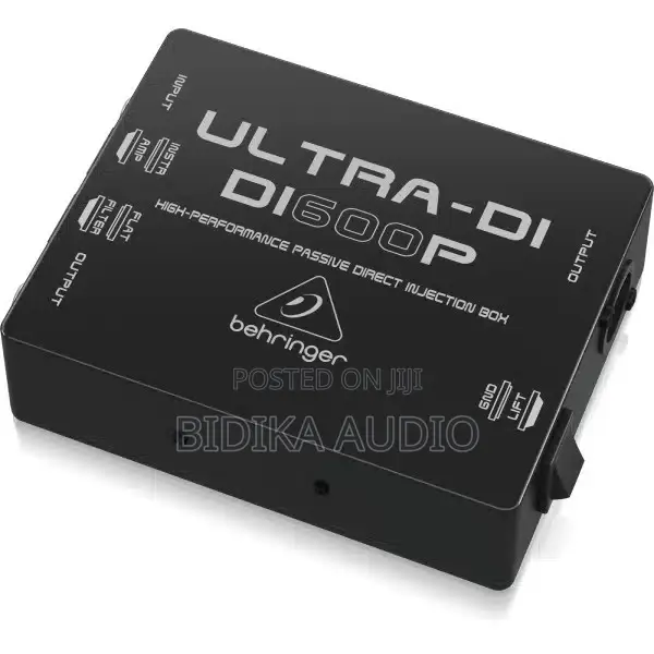 Behringer ULTRA-DI DI600P Passive Direct Injection (DI) Box